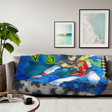 Load image into Gallery viewer, Black Clover Asta, Yuno Sherpa Blanket
