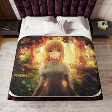 Load image into Gallery viewer, Anime Fate/Stay Night Sherpa Blanket
