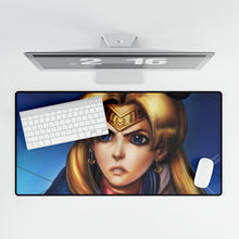 Load image into Gallery viewer, Sailor Moon Redraw Challenge Fan Art Mouse Pad (Desk Mat)
