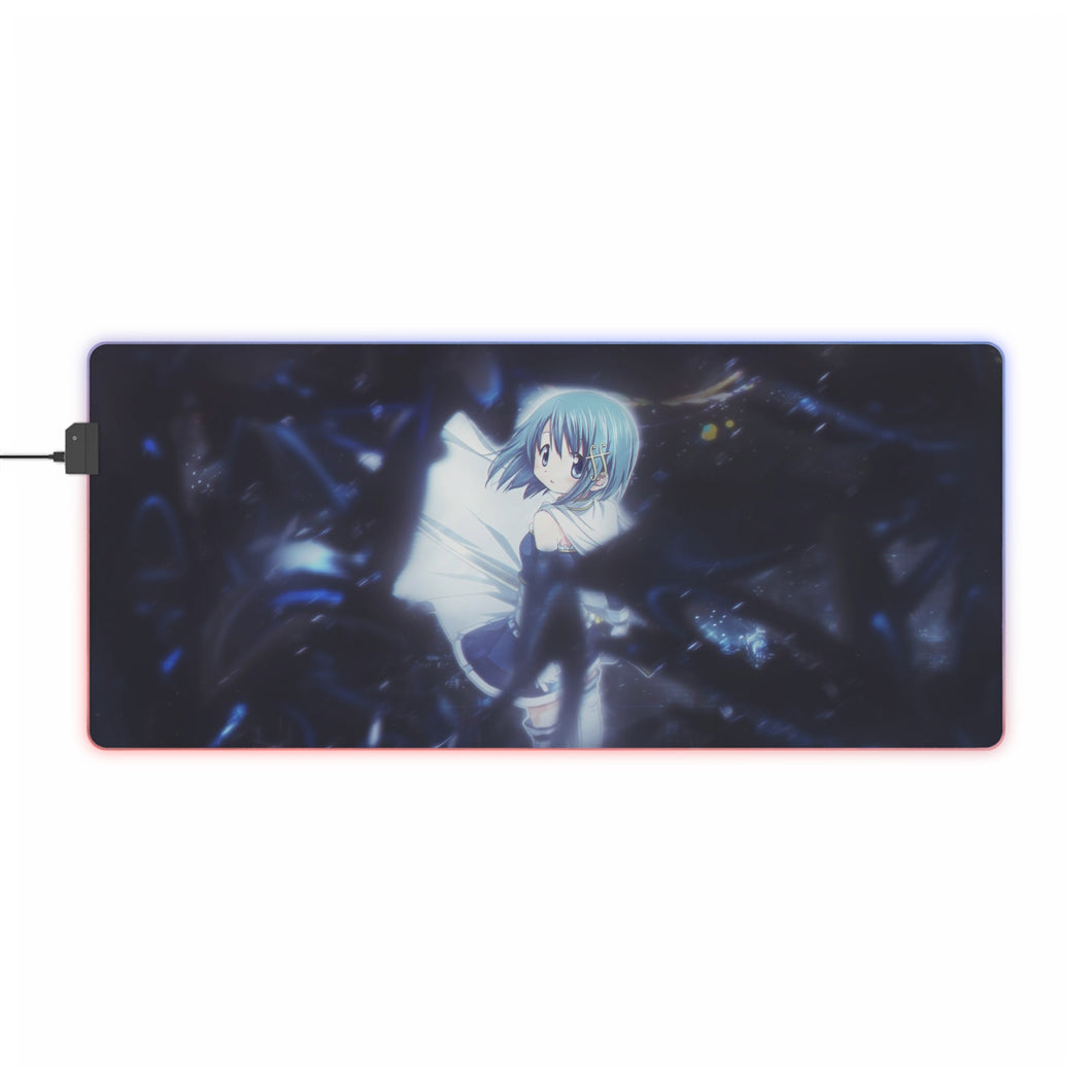 Puella Magi Madoka Magica Sayaka Miki RGB LED Mouse Pad (Desk Mat)