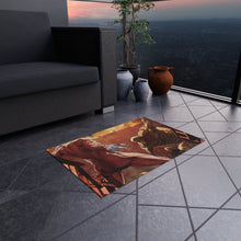 Load image into Gallery viewer, Eren fights the Armored Titan on Shiganshina Rug
