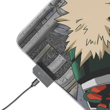 Load image into Gallery viewer, My Hero Academia Katsuki Bakugou RGB LED Mouse Pad (Desk Mat)
