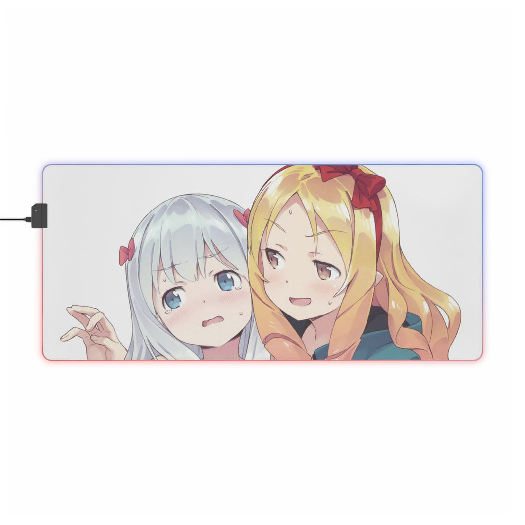 EroManga-Sensei RGB LED Mouse Pad (Desk Mat)