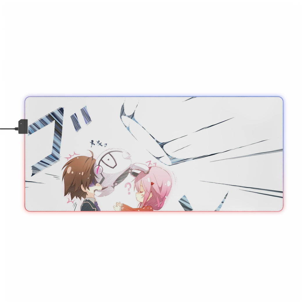 Guilty Crown Inori Yuzuriha RGB LED Mouse Pad (Desk Mat)