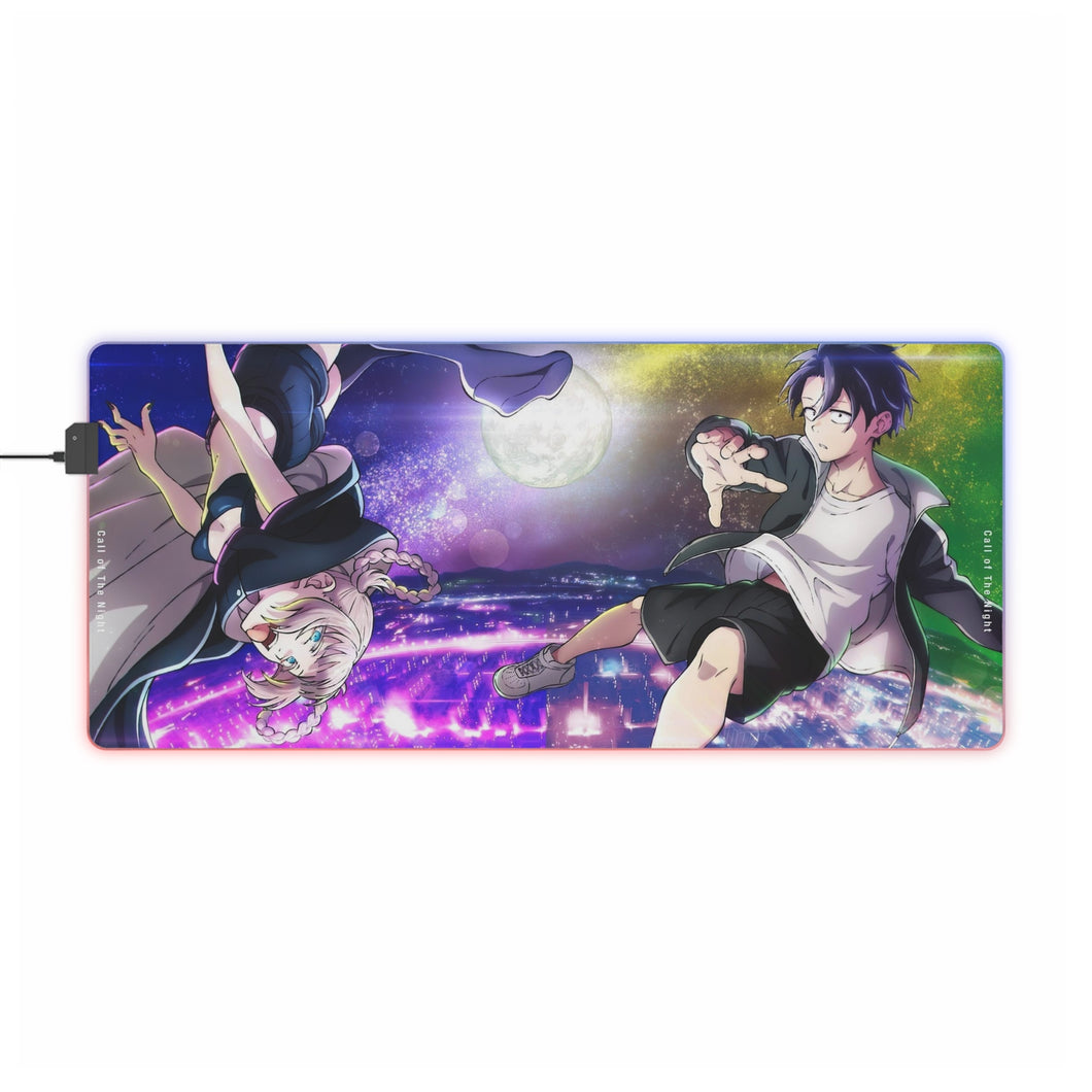Call of the Night RGB LED Mouse Pad (Desk Mat)