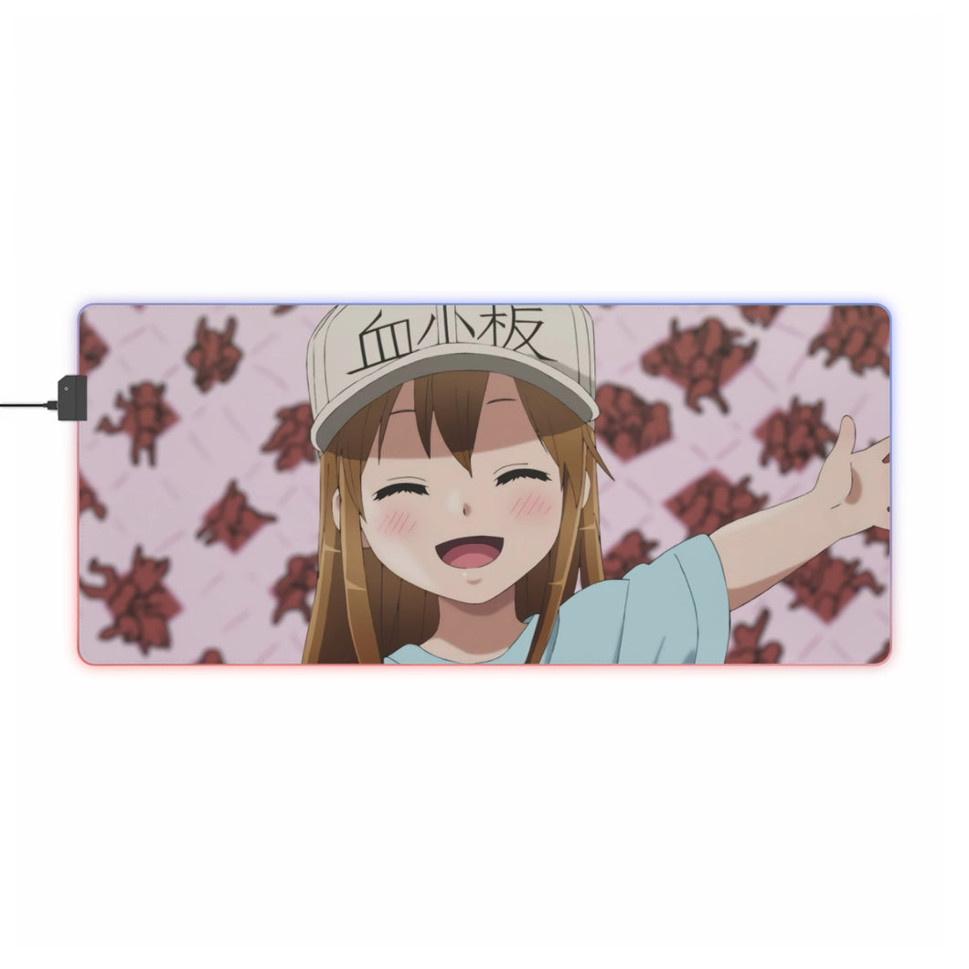 Plaqueta RGB LED Mouse Pad (Desk Mat)