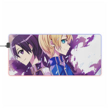Load image into Gallery viewer, Kirito &amp; Eugeo RGB LED Mouse Pad (Desk Mat)
