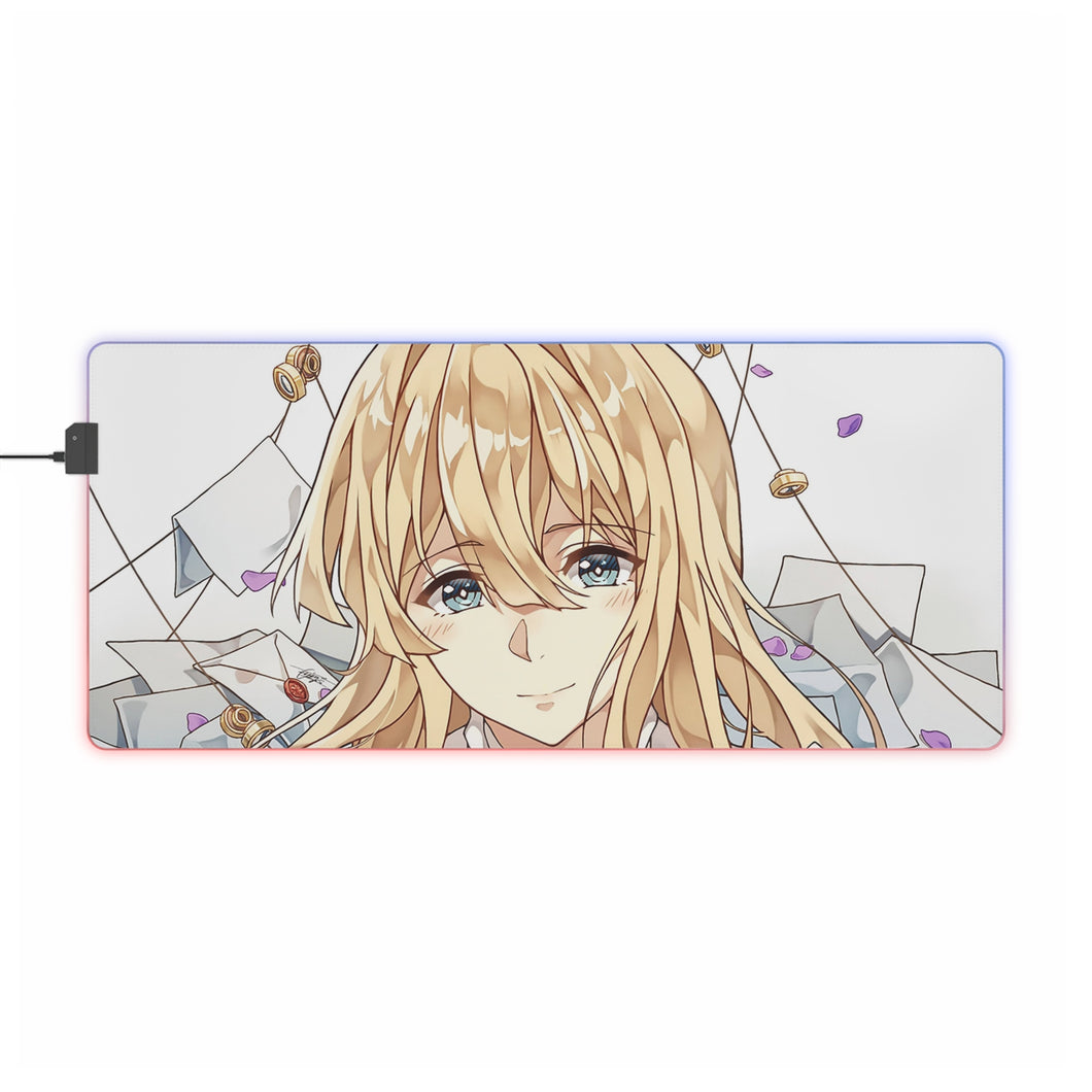 Violet Evergarden RGB LED Mouse Pad (Desk Mat)