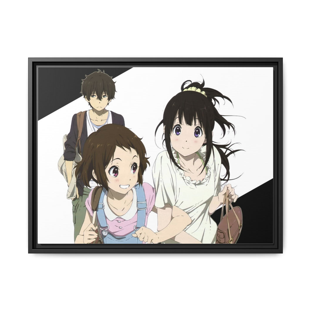 Hyuoka main members Canvas Framed Art Print