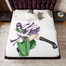 Load image into Gallery viewer, Saeko Busujima Render Sherpa Blanket
