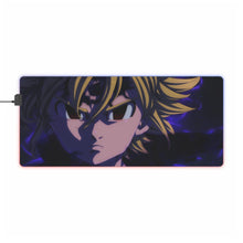 Load image into Gallery viewer, Meliodas Demon King RGB LED Mouse Pad (Desk Mat)
