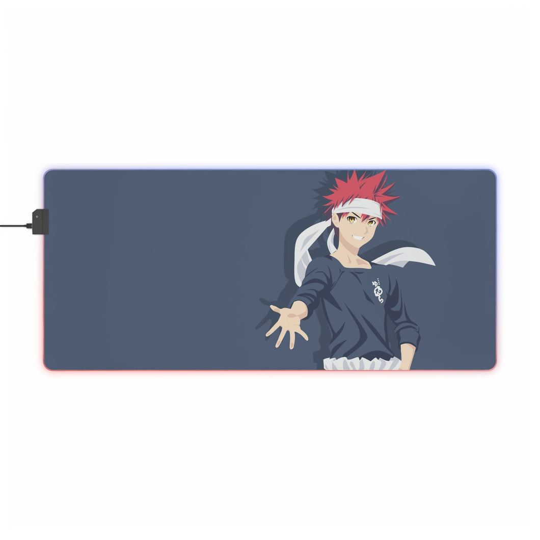Food Wars: Shokugeki No Soma 8k RGB LED Mouse Pad (Desk Mat)