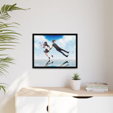 Load image into Gallery viewer, Eru Chitanda  And  Hōtarō Oreki Full Body Canvas Framed Art Print
