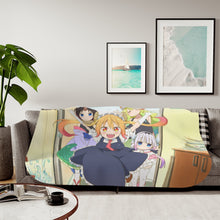 Load image into Gallery viewer, Anime Miss Kobayashi&#39;s Dragon Maid Sherpa Blanket
