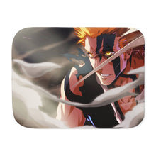 Load image into Gallery viewer, Ichigo Kurosaki (Bleach) Sherpa Blanket
