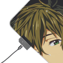 Load image into Gallery viewer, Free! Makoto Tachibana RGB LED Mouse Pad (Desk Mat)
