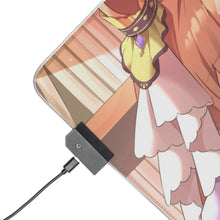 Load image into Gallery viewer, Kitasan Black &amp; Satono Diamond RGB LED Mouse Pad (Desk Mat)
