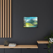 Load image into Gallery viewer, Howl&#39;s Moving Castle Canvas Framed Art Print
