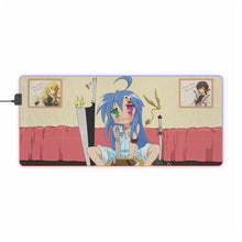 Load image into Gallery viewer, Lucky Star Konata Izumi RGB LED Mouse Pad (Desk Mat)
