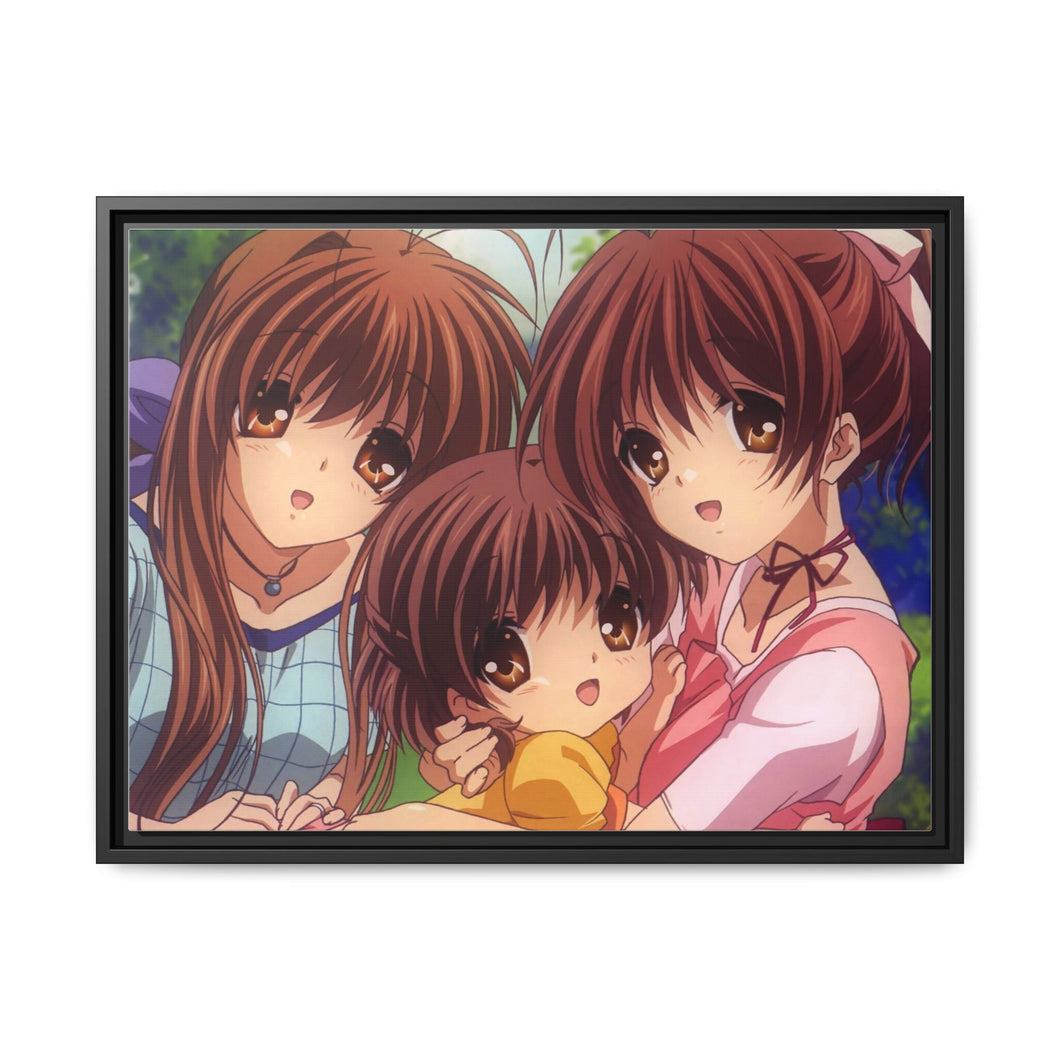 Anime Clannad Canvas Framed Art Print