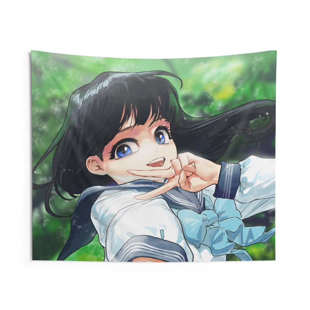 Akebi's Sailor Uniform Indoor Wall Tapestry