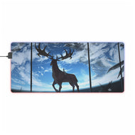 Anime Animal RGB LED Mouse Pad (Desk Mat)