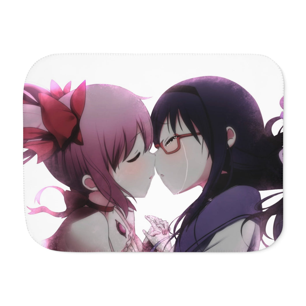 Anime Puella Magi Madoka Magica Sherpa Blanket