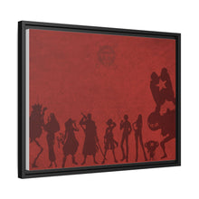 Load image into Gallery viewer, Luffy&#39;s crew Canvas Framed Art Print
