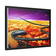 Load image into Gallery viewer, The path to Kaio&#39;s planet Canvas Framed Art Print
