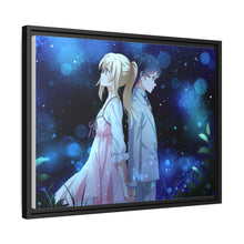 Load image into Gallery viewer, Anime Your Lie in April Canvas Framed Art Print

