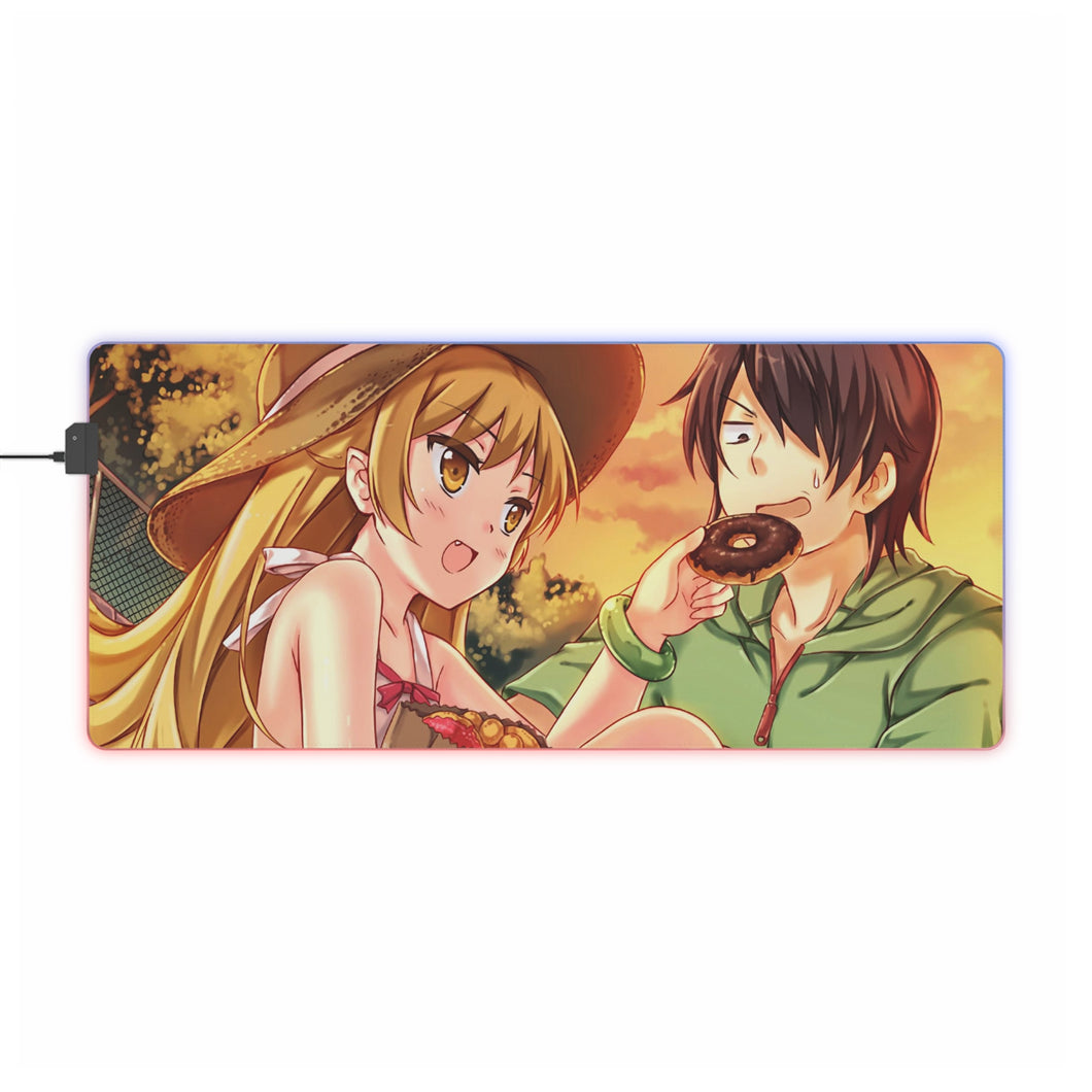 Monogatari (Series) RGB LED Mouse Pad (Desk Mat)