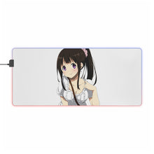 Load image into Gallery viewer, Eru Chitanda  Smile RGB LED Mouse Pad (Desk Mat)
