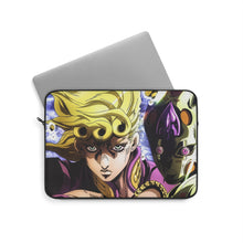 Load image into Gallery viewer, Giorno Giovanna &amp; Golden Experience Requiem Laptop Sleeve
