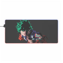 Load image into Gallery viewer, My Hero Academia Izuku Midoriya RGB LED Mouse Pad (Desk Mat)
