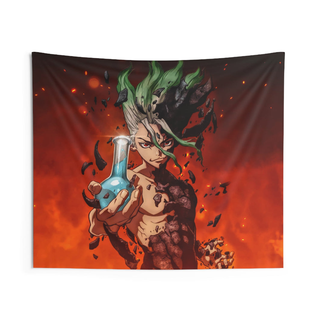 Dr. stone - Senku Indoor Wall Tapestry