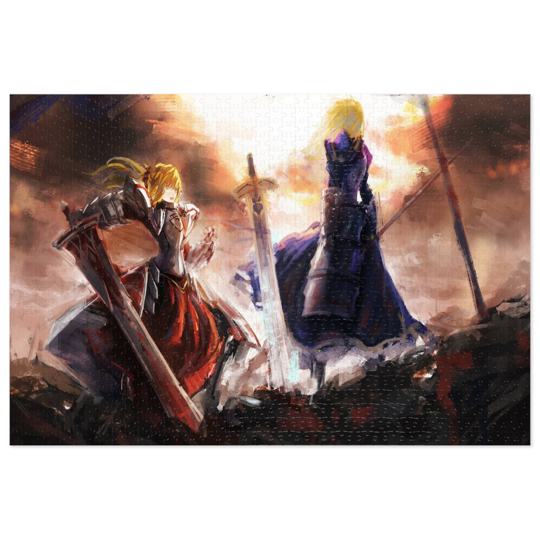 Fate/Apocrypha Artoria and Mordred Jigsaw Puzzle