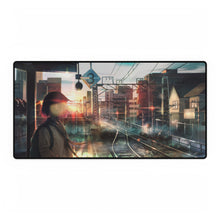 Load image into Gallery viewer, Anime Train Station Mouse Pad (Desk Mat)
