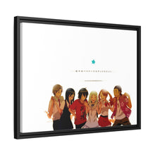 Load image into Gallery viewer, Anohana Meiko Honma, Jinta Yadomi, Naruko Anjou, Tetsudou Hisakawa, Chiriko Tsurumi Canvas Framed Art Print
