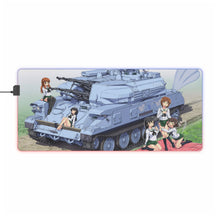 Load image into Gallery viewer, Girls und Panzer RGB LED Mouse Pad (Desk Mat)
