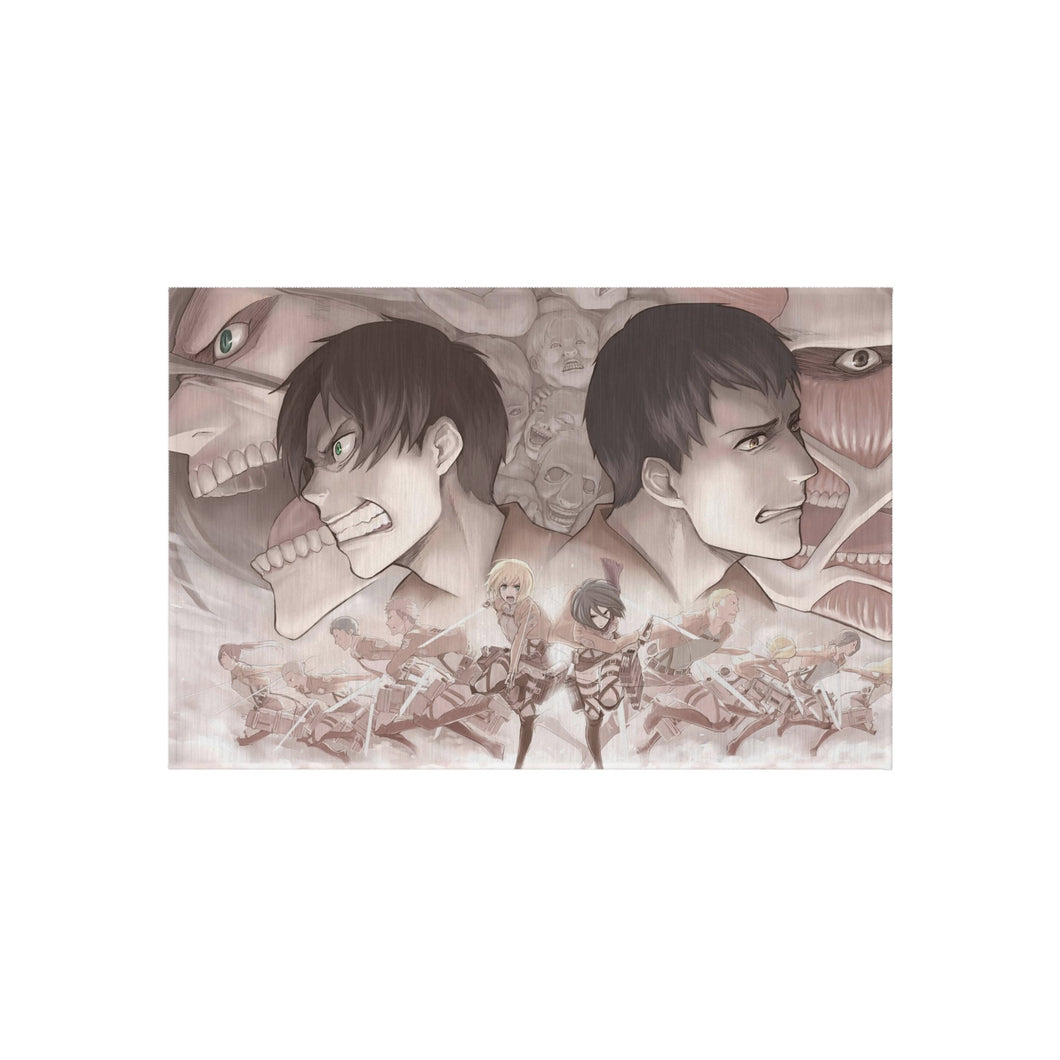 Anime Attack On Titan Rug