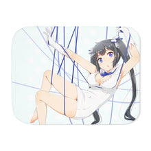 Load image into Gallery viewer, Is It Wrong to Try to Pick Up Girls in a Dungeon? Hestia Sherpa Blanket

