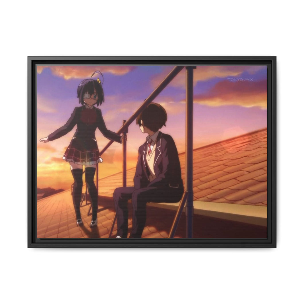 Love, Chunibyo & Other Delusions Rikka Takanashi Canvas Framed Art Print