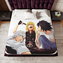 Load image into Gallery viewer, Anime Death Note Sherpa Blanket
