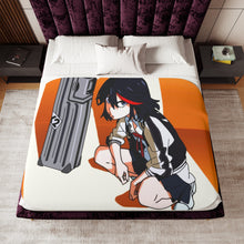 Load image into Gallery viewer, Ryuuko Matoi Sherpa Blanket
