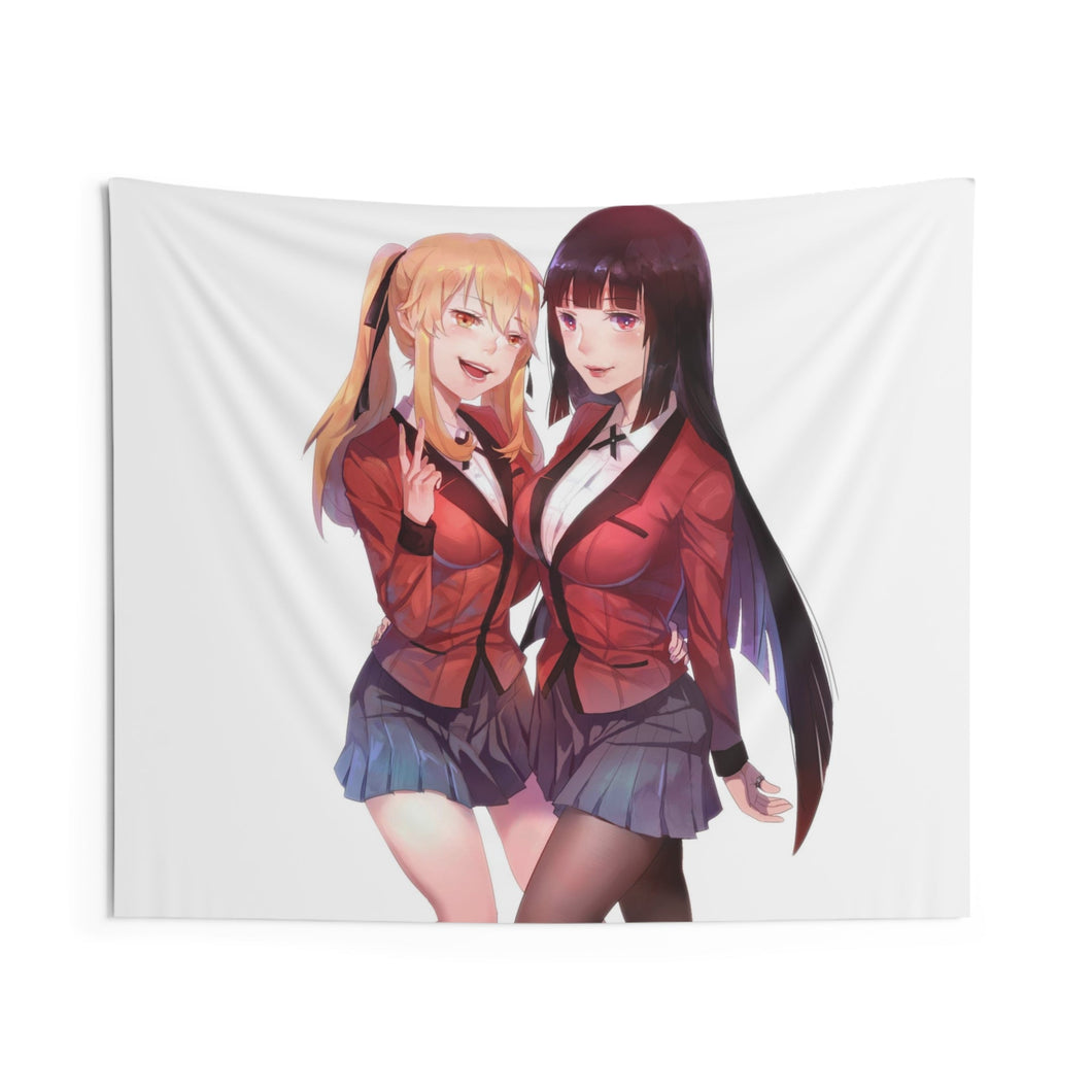 Kakegurui Yumeko Jabami, Mary Saotome Indoor Wall Tapestry