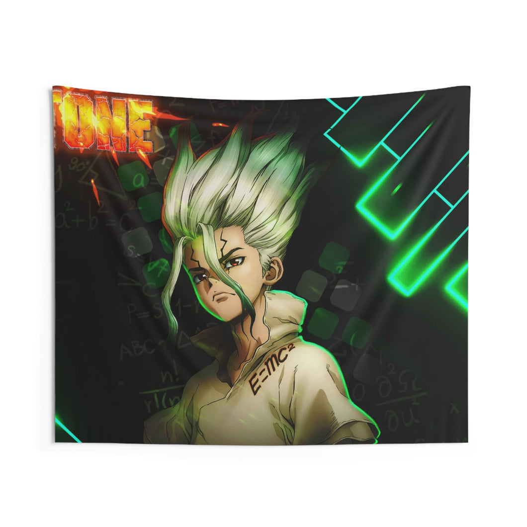Dr. Stone Indoor Wall Tapestry