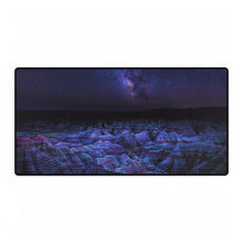 Load image into Gallery viewer, Danxia Landform Mountains in China at Night Mouse Pad (Desk Mat)
