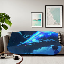 Load image into Gallery viewer, Your Name. Sherpa Blanket
