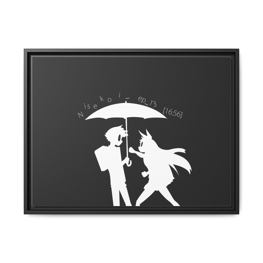 Nisekoi Chitoge Kirisaki Canvas Framed Art Print