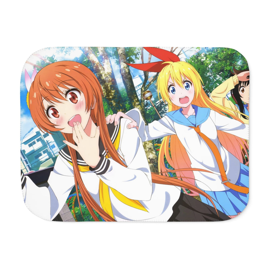 Anime Nisekoi Sherpa Blanket